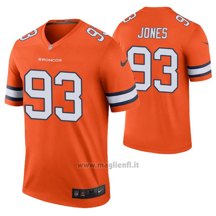 Maglia NFL Legend Denver Broncos Dre'mont Jones Color Rush Arancione